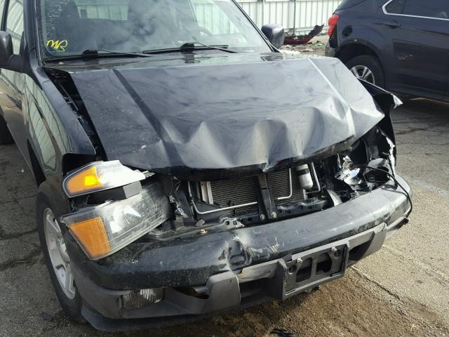 1GCESCF91B8132521 - 2011 CHEVROLET COLORADO L BLACK photo 9