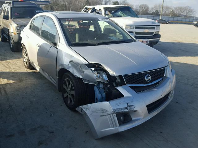 3N1AB6AP9CL619297 - 2012 NISSAN SENTRA 2.0 SILVER photo 1