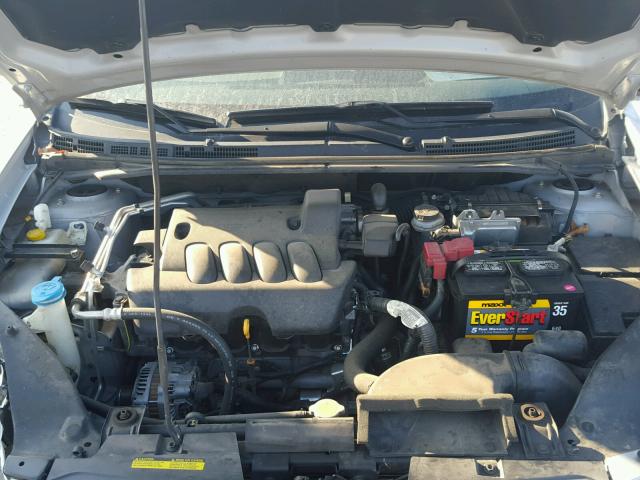 3N1AB6AP9CL619297 - 2012 NISSAN SENTRA 2.0 SILVER photo 7