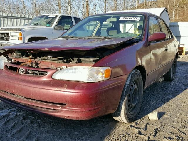 2T1BR18E6WC068788 - 1998 TOYOTA COROLLA VE BURGUNDY photo 9