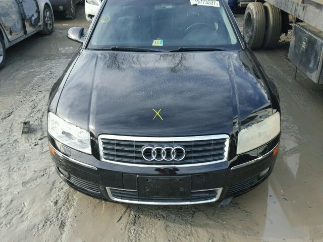 WAUML44E15N002613 - 2005 AUDI A8 L QUATT BLACK photo 9