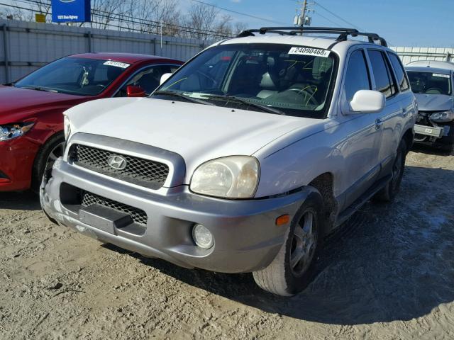 KM8SC73D03U446682 - 2003 HYUNDAI SANTA FE G WHITE photo 2