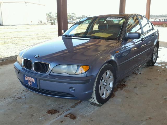 WBAEV33492PD00153 - 2002 BMW 325 I BLUE photo 2