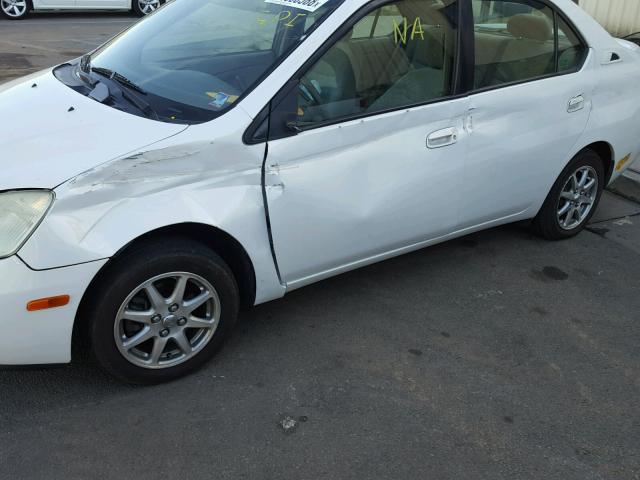 JT2BK18U330077720 - 2003 TOYOTA PRIUS WHITE photo 9