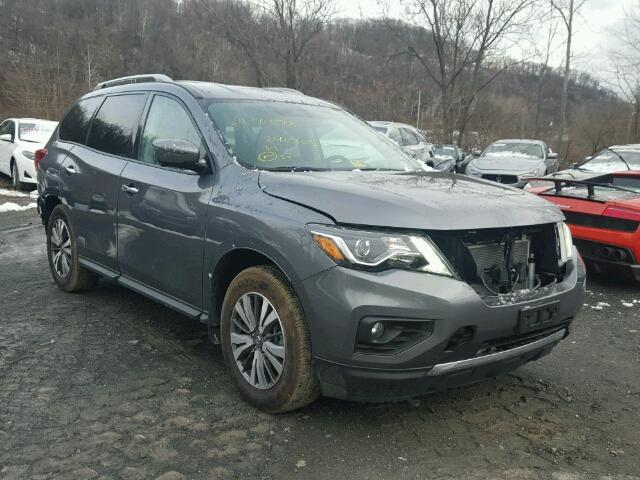 5N1DR2MM0HC607604 - 2017 NISSAN PATHFINDER GRAY photo 1