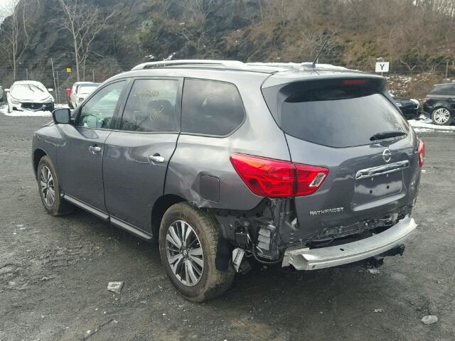 5N1DR2MM0HC607604 - 2017 NISSAN PATHFINDER GRAY photo 3