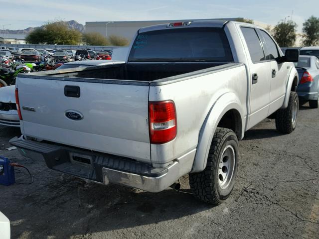 1FTRW12W04KC84477 - 2004 FORD F150 SUPER WHITE photo 4