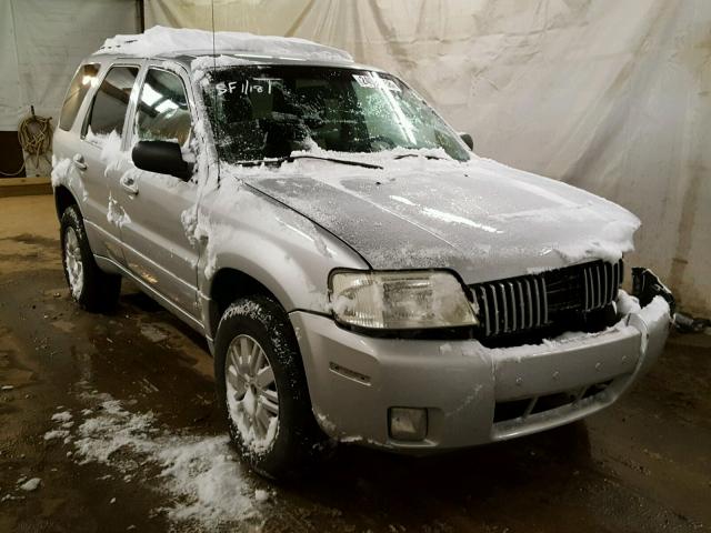 4M2YU57175DJ26918 - 2005 MERCURY MARINER SILVER photo 1