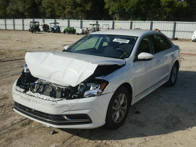 1VWAT7A38GC008527 - 2016 VOLKSWAGEN PASSAT S თეთრი ფოტო 2