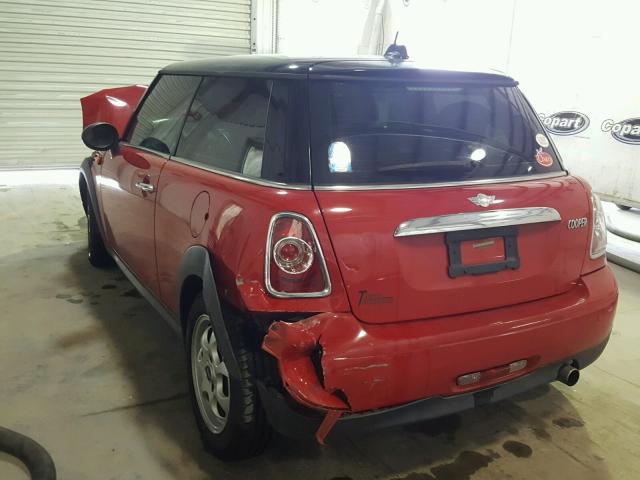 WMWSU3C59DT679094 - 2013 MINI COOPER RED photo 3