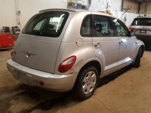 3A8FY48B68T141890 - 2008 CHRYSLER PT CRUISER SILVER photo 4