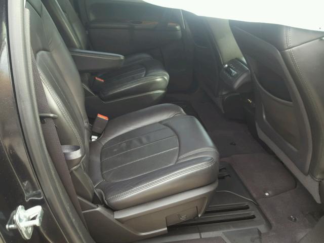 5GALVCED9AJ133445 - 2010 BUICK ENCLAVE CX BLACK photo 6