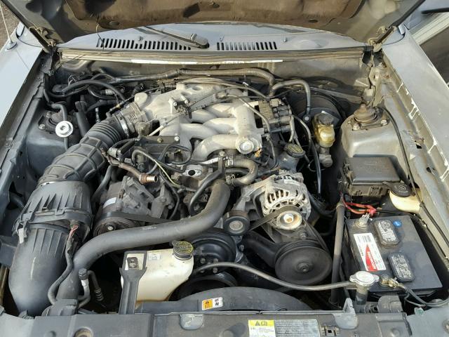 1FAFP40483F384391 - 2003 FORD MUSTANG GRAY photo 7