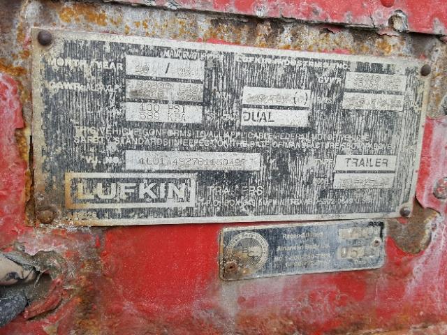 1L01A482761160492 - 2006 LUFK TRAILER RED photo 10