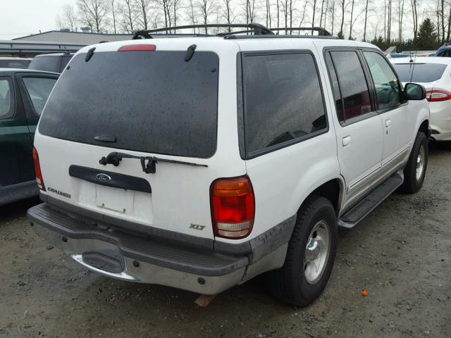 1FMZU73E61ZA06390 - 2001 FORD EXPLORER X WHITE photo 4