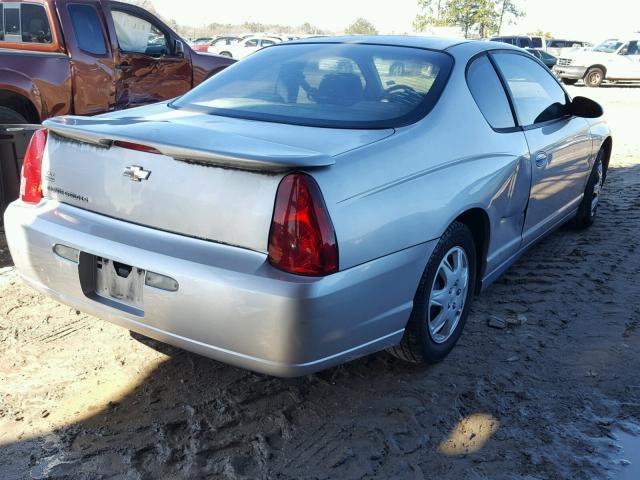 2G1WJ15K769183928 - 2006 CHEVROLET MONTE CARL 灰色 照片 4