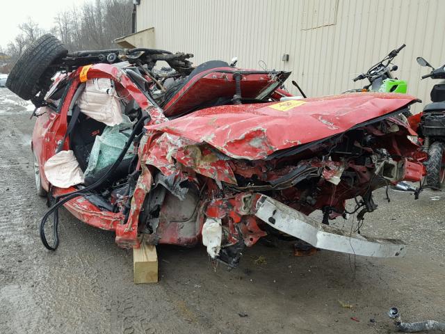 2HGFG21596H709866 - 2006 HONDA CIVIC SI RED photo 1