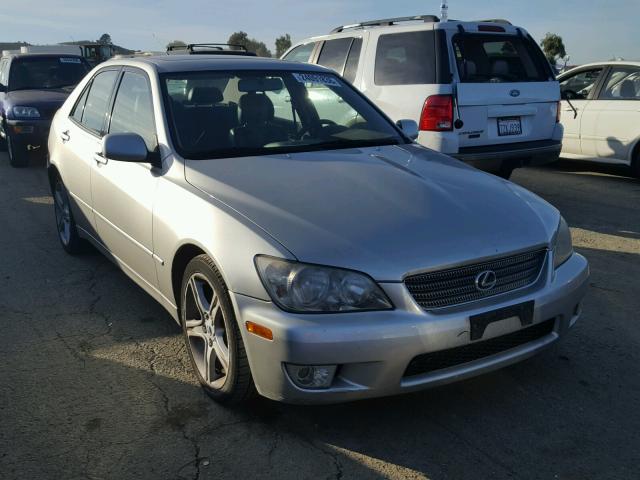 JTHBD182X10003707 - 2001 LEXUS IS 300 SILVER photo 1