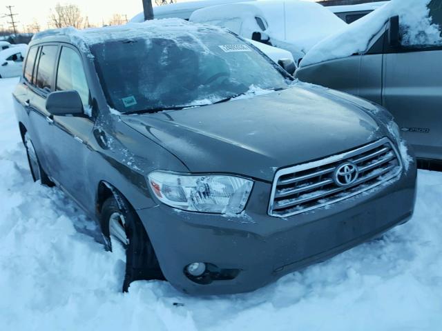 5TDDK3EH6AS036365 - 2010 TOYOTA HIGHLANDER GRAY photo 1