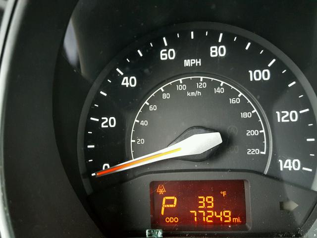 KNADM4A34G6544589 - 2016 KIA RIO LX Կապույտ լուսանկար 8
