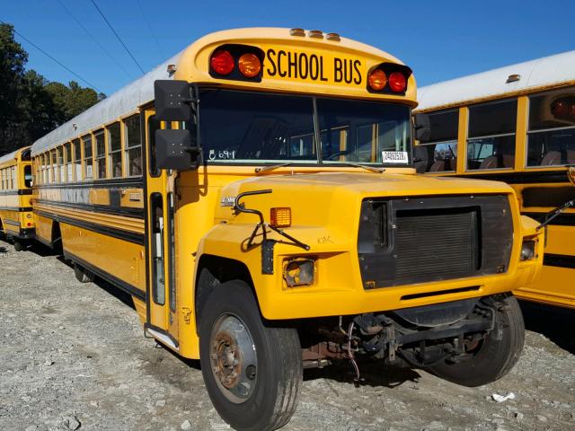 1FDXJ75C0PVA09250 - 1993 FORD BUS CHASSI YELLOW photo 1