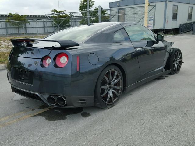 JN1AR5EF0EM270496 - 2014 NISSAN GT-R PREMI BLACK photo 4