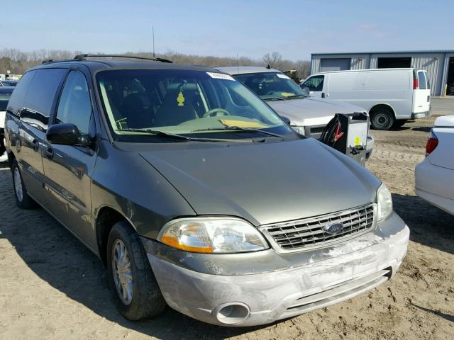 2FMZA51481BB98955 - 2001 FORD WINDSTAR L GREEN photo 1