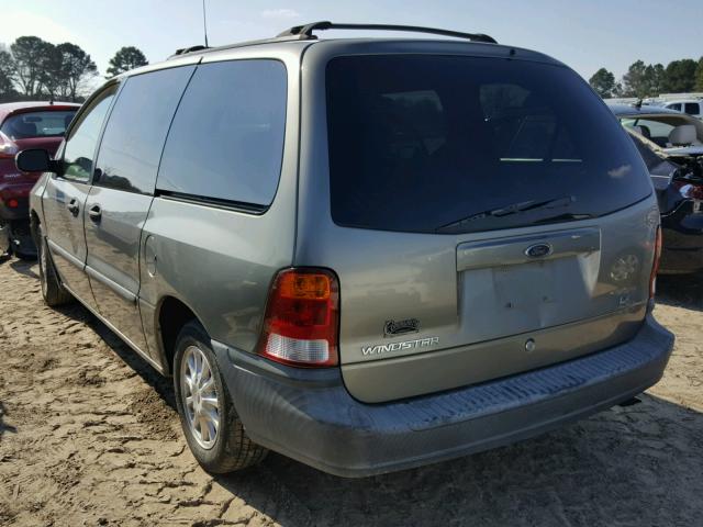 2FMZA51481BB98955 - 2001 FORD WINDSTAR L GREEN photo 3