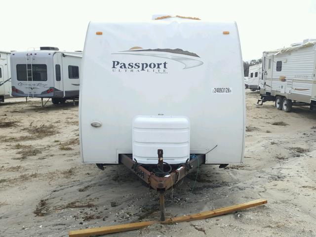 4YDT2802X76410008 - 2007 KEYSTONE PASSPORT WHITE photo 9