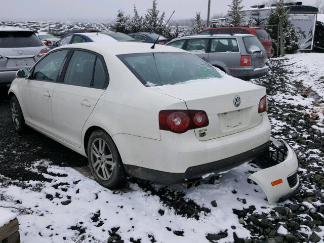 3VWJZ71KX8M032401 - 2008 VOLKSWAGEN JETTA S WHITE photo 3