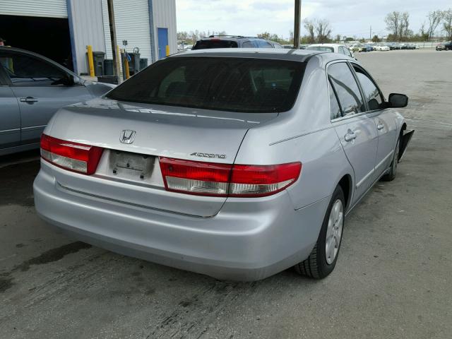 1HGCM56393A088384 - 2003 HONDA ACCORD LX SILVER photo 4