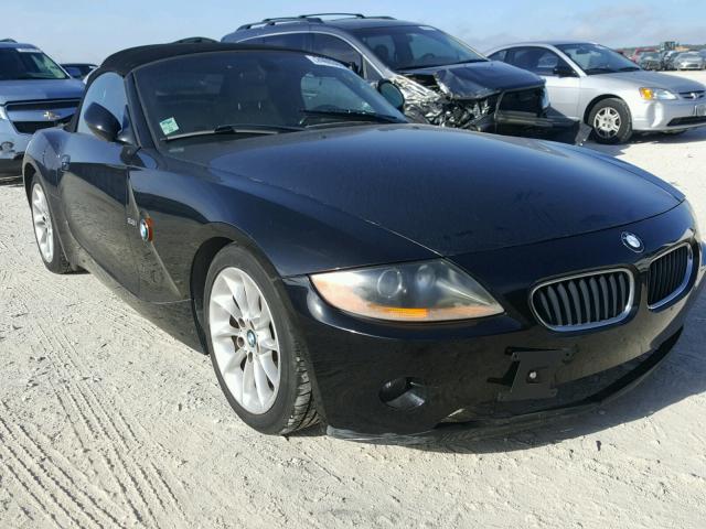 4USBT33433LR65268 - 2003 BMW Z4 2.5 BLACK photo 1