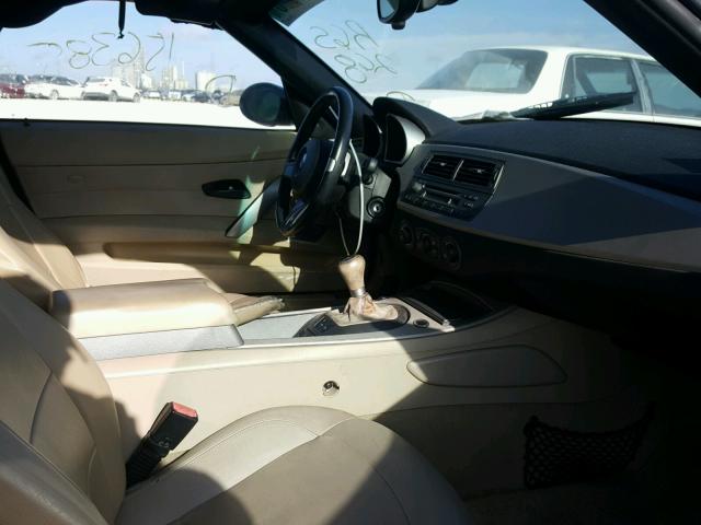 4USBT33433LR65268 - 2003 BMW Z4 2.5 BLACK photo 5