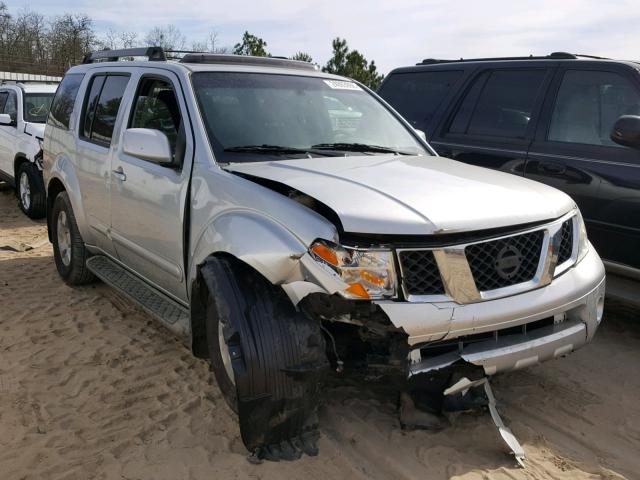 5N1AR18W27C611743 - 2007 NISSAN PATHFINDER SILVER photo 1