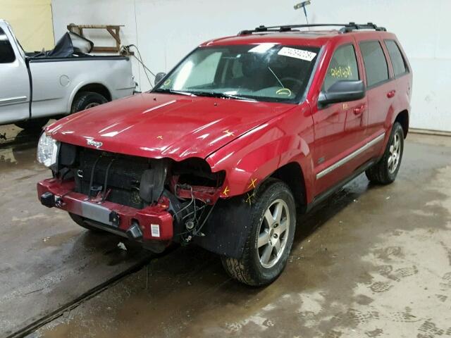 1J8GR48K69C555668 - 2009 JEEP GRAND CHER RED photo 2