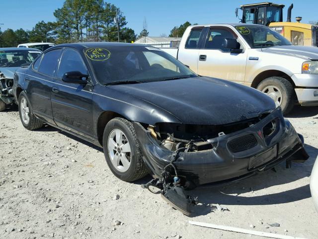 1G2WK52J12F103570 - 2002 PONTIAC GRAND PRIX BLACK photo 1
