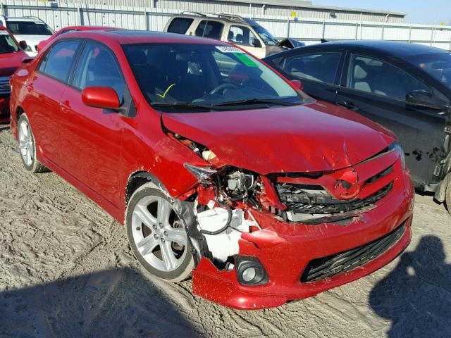 2T1BU4EE4DC121408 - 2013 TOYOTA COROLLA BA Qırmızı foto 1