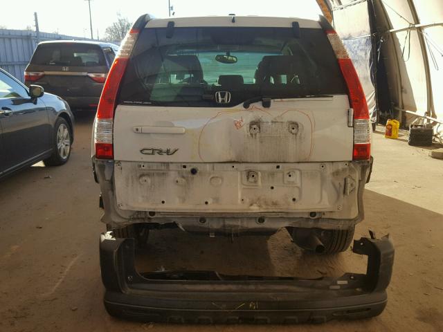 SHSRD78866U403482 - 2006 HONDA CR-V EX WHITE photo 9