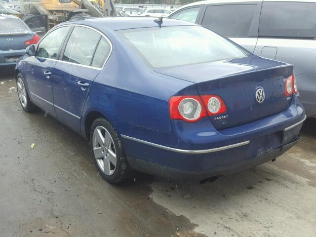 WVWJK73CX9P052690 - 2009 VOLKSWAGEN PASSAT TUR BLUE photo 3