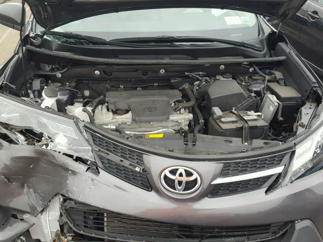 2T3BFREV6FW326826 - 2015 TOYOTA RAV4 LE GRAY photo 7