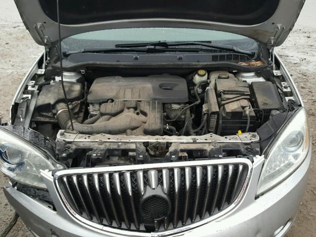 1G4PR5SK8D4232078 - 2013 BUICK VERANO CON SILVER photo 7