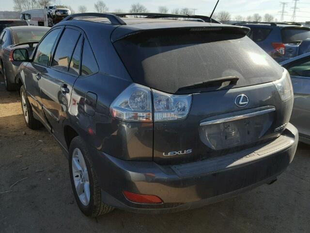 2T2GA31U84C007705 - 2004 LEXUS RX 330 CHARCOAL photo 3