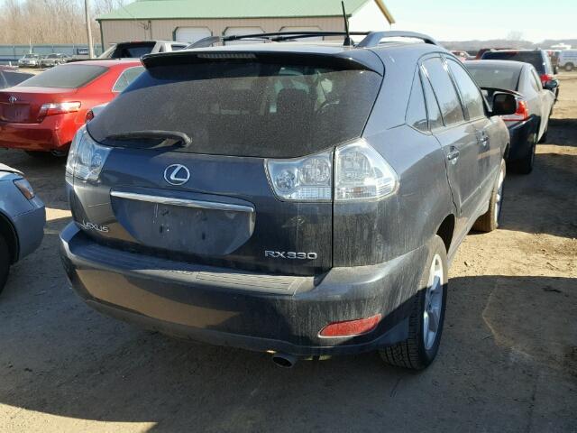 2T2GA31U84C007705 - 2004 LEXUS RX 330 CHARCOAL photo 4