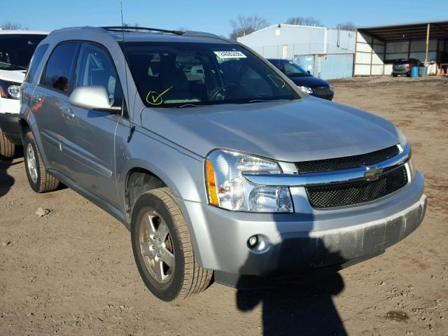 2CNDL73F166001171 - 2006 CHEVROLET EQUINOX LT SILVER photo 1