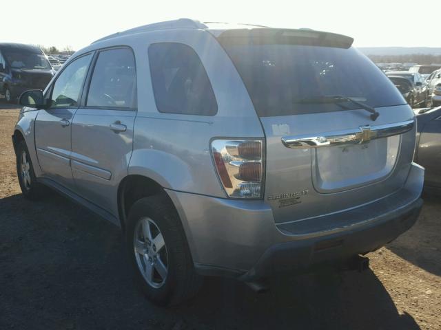 2CNDL73F166001171 - 2006 CHEVROLET EQUINOX LT SILVER photo 3