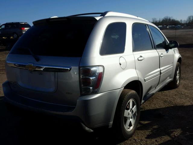 2CNDL73F166001171 - 2006 CHEVROLET EQUINOX LT SILVER photo 4