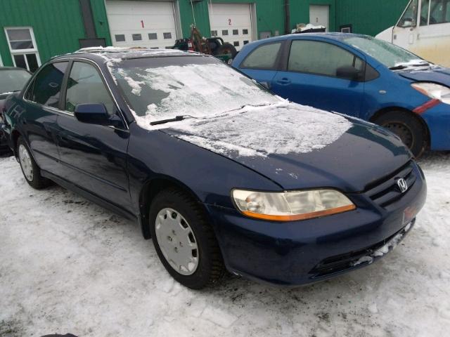 1HGCG56401A815652 - 2001 HONDA ACCORD LX BLUE photo 1