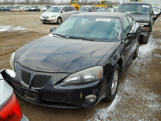 2G2WP552061260929 - 2006 PONTIAC GRAND PRIX BLACK photo 2