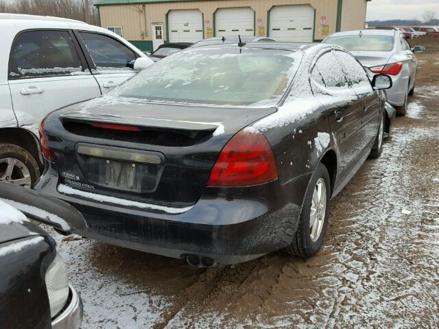2G2WP552061260929 - 2006 PONTIAC GRAND PRIX BLACK photo 4