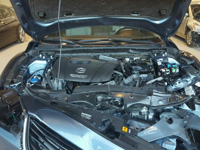 JM1GL1V53H1118436 - 2017 MAZDA 6 TOURING BLUE photo 7